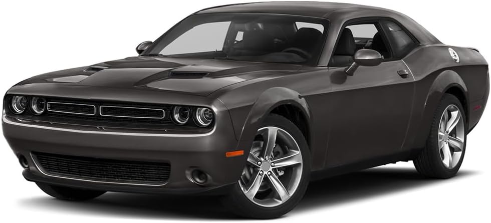 Defensas de guardabarros estilo demonio compatibles con modelos Dodge Challenger Hellcat 2015-2023, polipropileno negro sin pintar por IKON