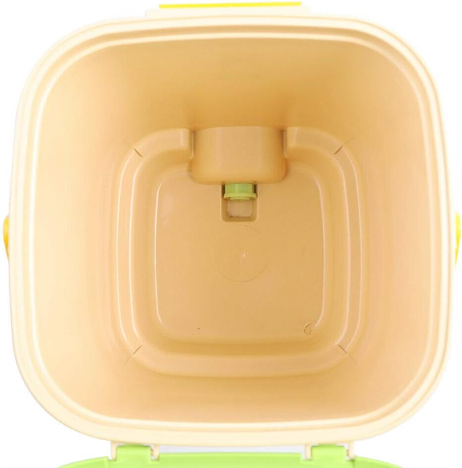 Contenedor de compostaje de interior de 21L, reciclador de alimentos Upthehill y contenedor de compost de cocina, contenedor de compostaje para