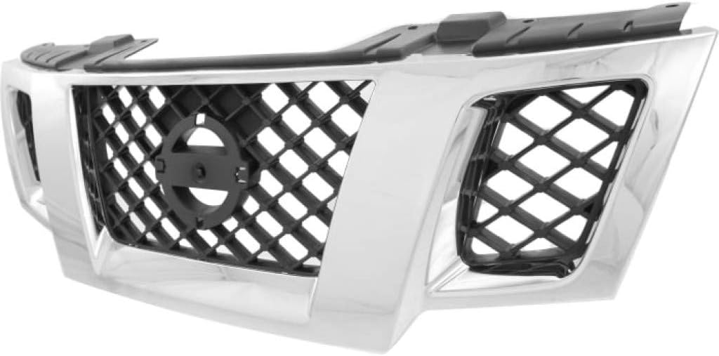 Para Nissan Frontier Grille Assembly 2009-2017  Carcasa cromadaplástico negro pintado  NI1200233  62310ZL00B