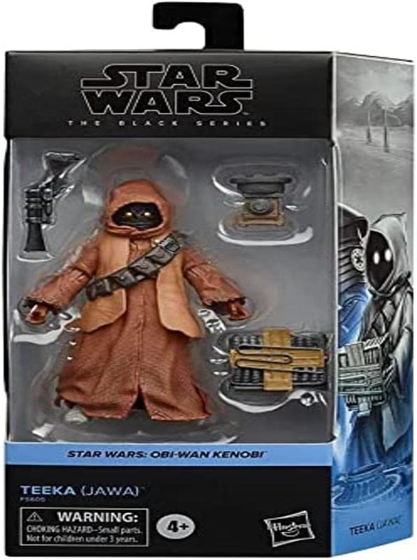Hasbro – Figura Obi-Wan Kenobi – Teeka Jawa Serie Negra 5.9 in – 5010993970261