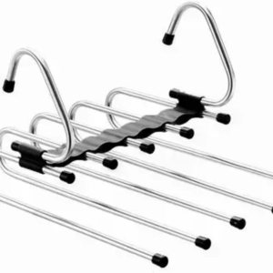 Amilc – Perchas Mágicas para Pantalones que Ahorran Espacio -Diseño de Extremo Abierto – Paquete de 2 ganchos para ropa Colgar – Perchas para Amilc – Perchas Mágicas para Pantalones que Ahorran Espacio -Diseño de Extremo Abierto – Paquete de 2 ganchos para ropa Colgar – Perchas para