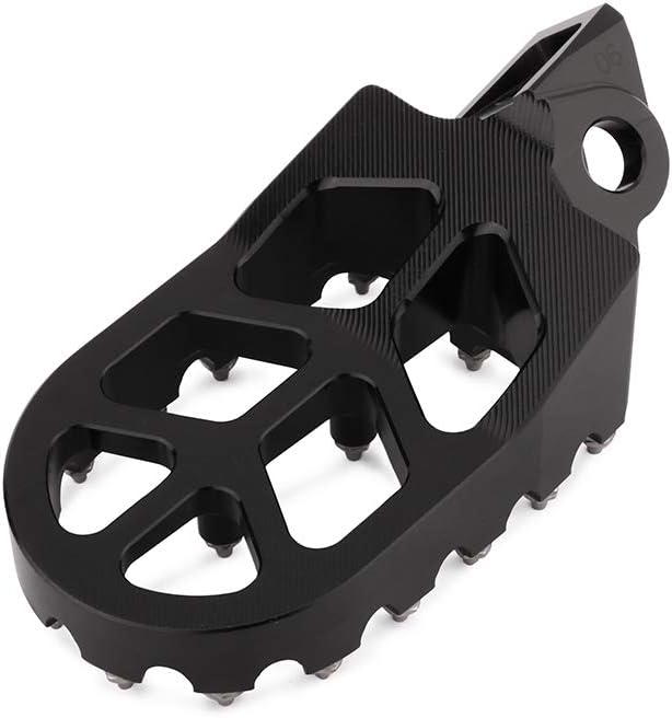 AnXin Estriberas para bicicleta de cross, reposapiés, pedales CNC MX para KX65 00-20 KX80 98-00 KX85 01-22 KX100 98-21 KLX140 08-23 KX112 2022 Pit