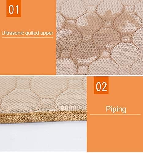 Paquete de 4 forros para jaula de conejillo de indias, almohadillas lavables para orina de conejillo de indias, impermeables, reutilizables y