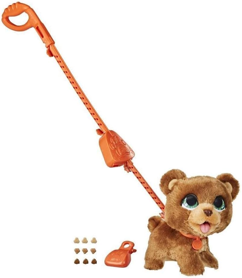 FurReal Poopalots Big Wags – Juguete interactivo para mascotas, sistema de correa conectable, a partir de 4 años (E8947)