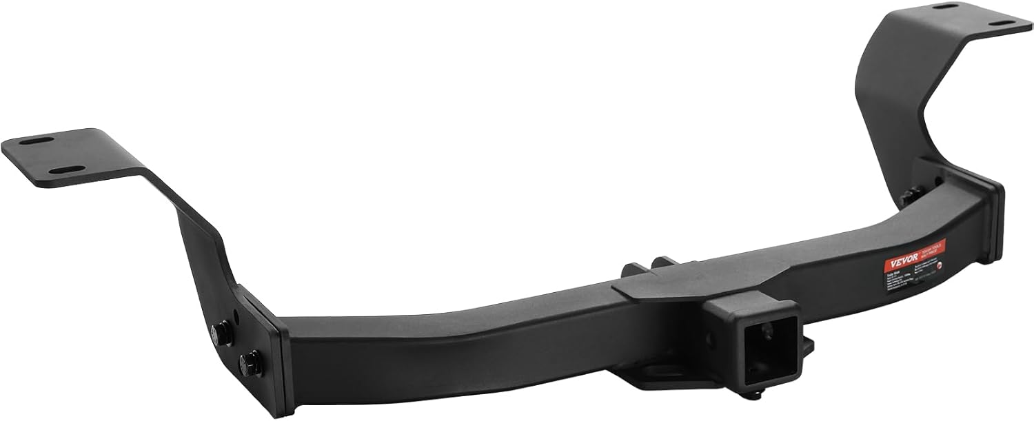 VEVOR Enganche de remolque clase 3, receptor de 2 pulgadas, marco de tubo de acero Q455B, compatible con Honda CR-V 2017-2023, 6000 libras, enganche
