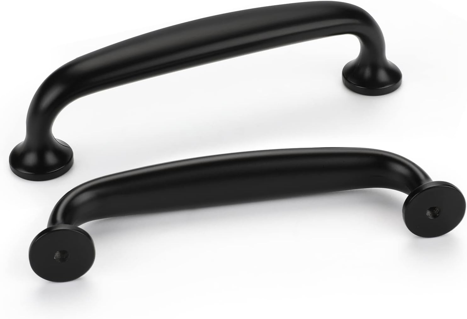 Peaha LS7818BK96 – Tiradores de aluminio para cajones de 3-34 pulgadas, paquete de 10 unidades, color negro, LS7818BK96, tiradores de gabinete de