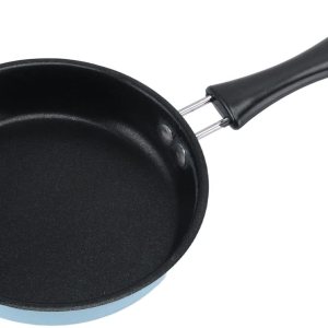 Mini sartén, sartén de acero inoxidable de 4.7 pulgadas, sartén antiadherente para huevos, tortillas, sartén pequeña para huevos y panqueques (azul) Mini sartén, sartén de acero inoxidable de 4.7 pulgadas, sartén antiadherente para huevos, tortillas, sartén pequeña para huevos y panqueques (azul)