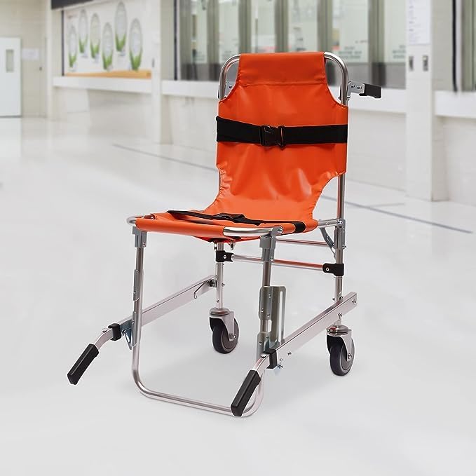 EMS – Silla de escalera, silla de escalera de transferencia, dispositivos de asistencia de elevación, ambulancia ligera de aluminio, elevador