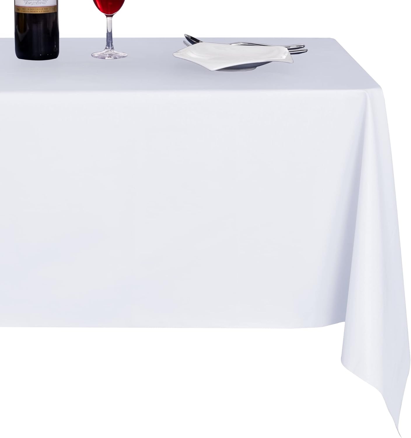 sancua – Mantel de cloruro de polivinilo 100% impermeable, a prueba de aceite y de derrames, mantel de comedor, bufé y campamento, fácil de limpiar