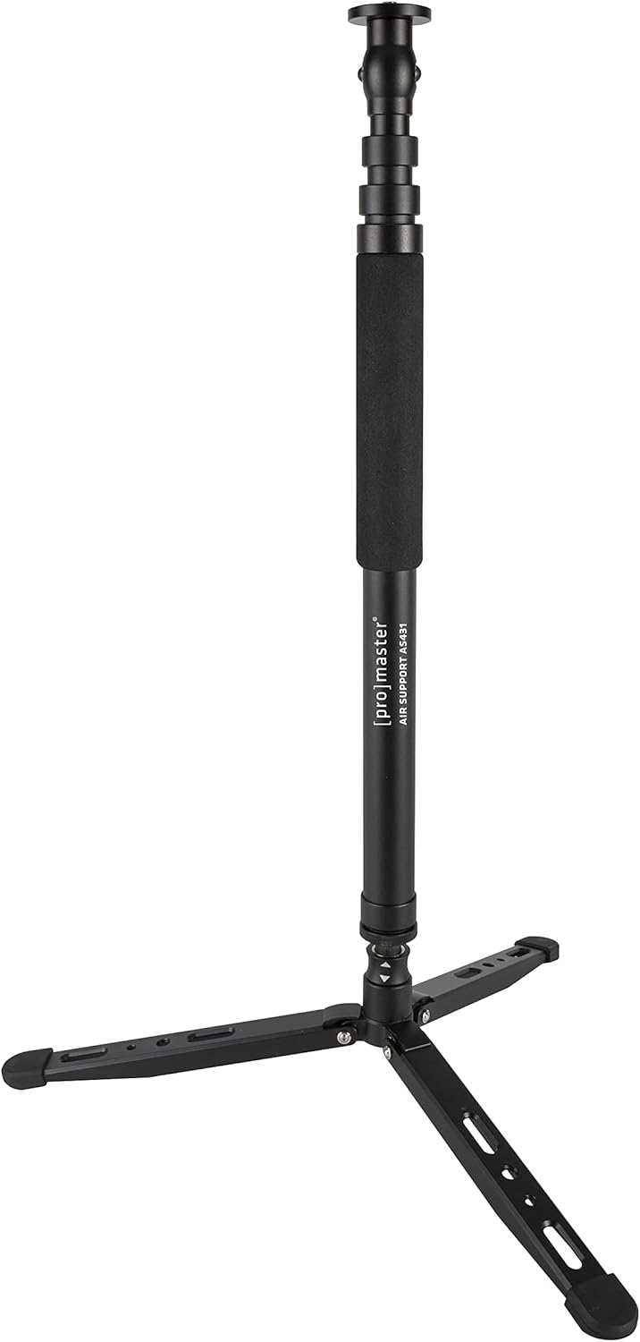 ProMaster Air Support Monopod AS431 – Soporte de cámara ligero y versátil para cualquier entorno (modelo 5122)