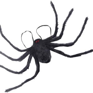 Bolsillo para araña de Halloween, mochila de araña de felpa, accesorios para fiesta, bolsas de araña de caramelo con correas, bolsa de decoración de Bolsillo para araña de Halloween, mochila de araña de felpa, accesorios para fiesta, bolsas de araña de caramelo con correas, bolsa de decoración de