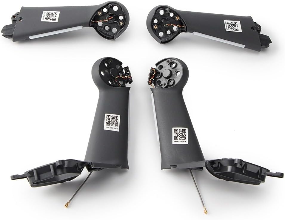 Para DJI FPV Brazo Shell sin motor y cable para DJI FPV Drone Piezas de reparación Accesorios de repuesto (Color  trasero izquierdo)