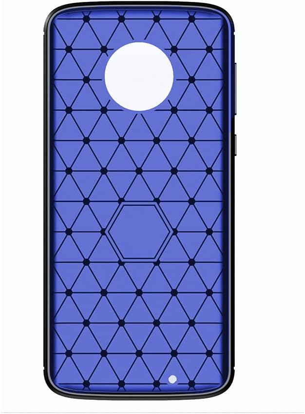 Asuwish Funda compatible con Moto G6 y protector de pantalla de vidrio templado, accesorios de celda, fundas protectoras de silicona para Motorola