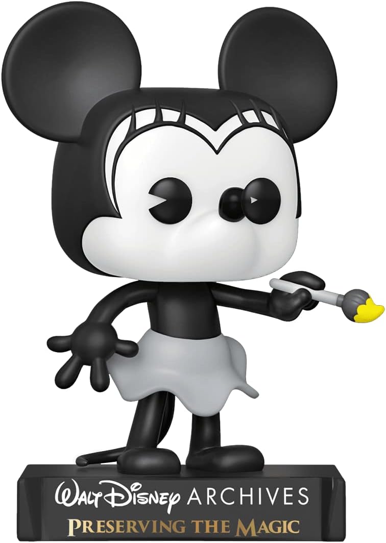 Funko Pop! Minnie Disney Archives Set de 5 – Princesa Minnie (1938), Minnie (2013), On Ice (1935), Plane Crazy (1928) y Totally Minnie (1988)