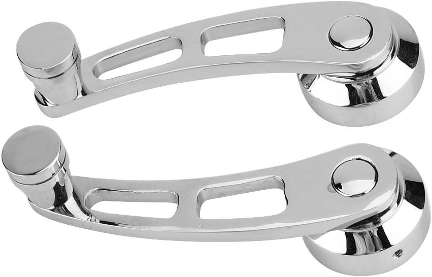 Qiilu Mango pequeño para tornillo hexagonal, 2 piezas de manivela para ventana de coche, accesorio de coche para modelos antiguos de Chevrolet
