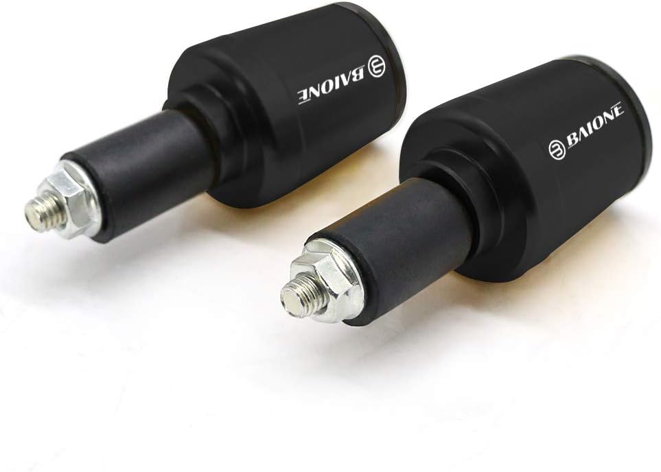Worldmotop 78 pulgadas 0.866 in motocicleta barra extremo enchufe manillar tapas extremos Grips para Honda CBR1000RR CBR600RR CB650F CBR250R