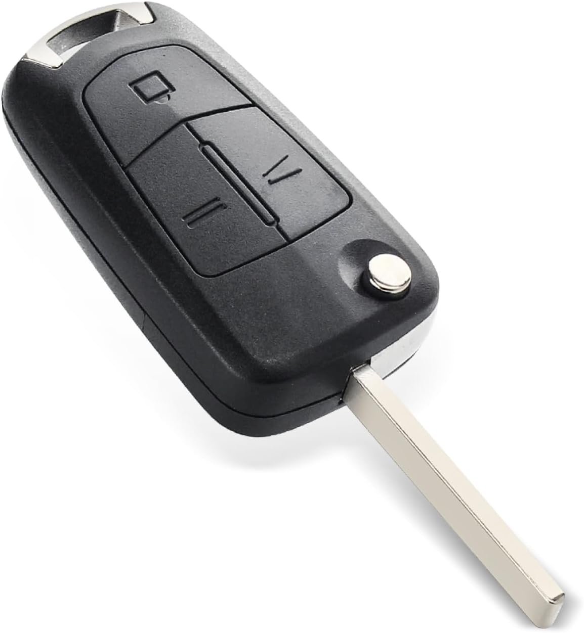 Fundas para llave de coche para Opel Astra Corsa Vectra Zafira, funda plegable para llave de coche, 2 botones