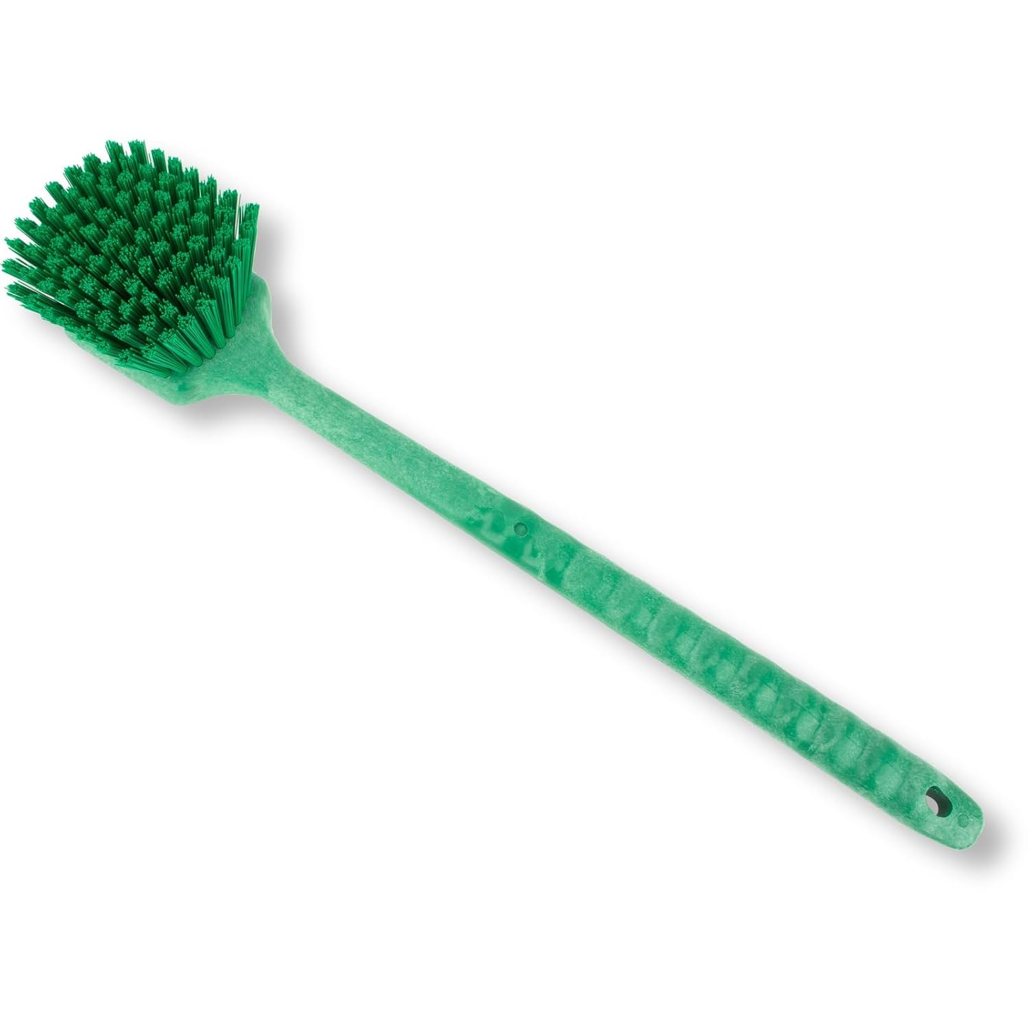 SPARTA 40501EC09 Cepillo de plástico grande para fregar, cepillo de cocina, cepillo utilitario con mango largo para limpieza, 20 pulgadas, verde