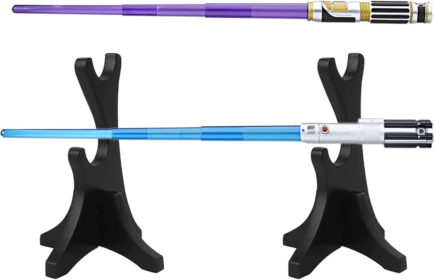 Sword Holder 2 Pcs Acrylic Swords Black Storage Rack Shelf Home Bedroom Living Room Decoration Display Stand Supplies Acrylic Sword Holder