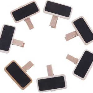 10 clips de pizarra de madera, clips de letrero de tablero de mensajes borrables, clips de pizarra de madera, clips de pizarra de madera para tomar 10 clips de pizarra de madera, clips de letrero de tablero de mensajes borrables, clips de pizarra de madera, clips de pizarra de madera para tomar