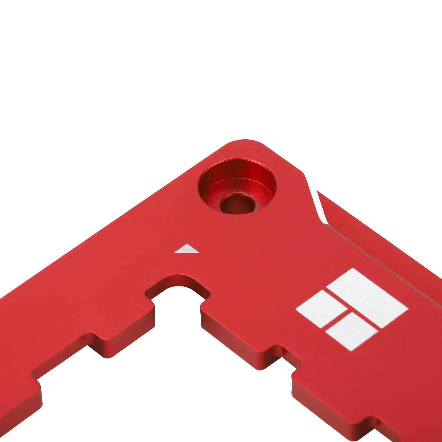 AM5 CPU Contact Frame Anti-Bending Buckle para Am5 Placa de presión curva CPU Fijador de corrección de flexión de tensión (rojo)