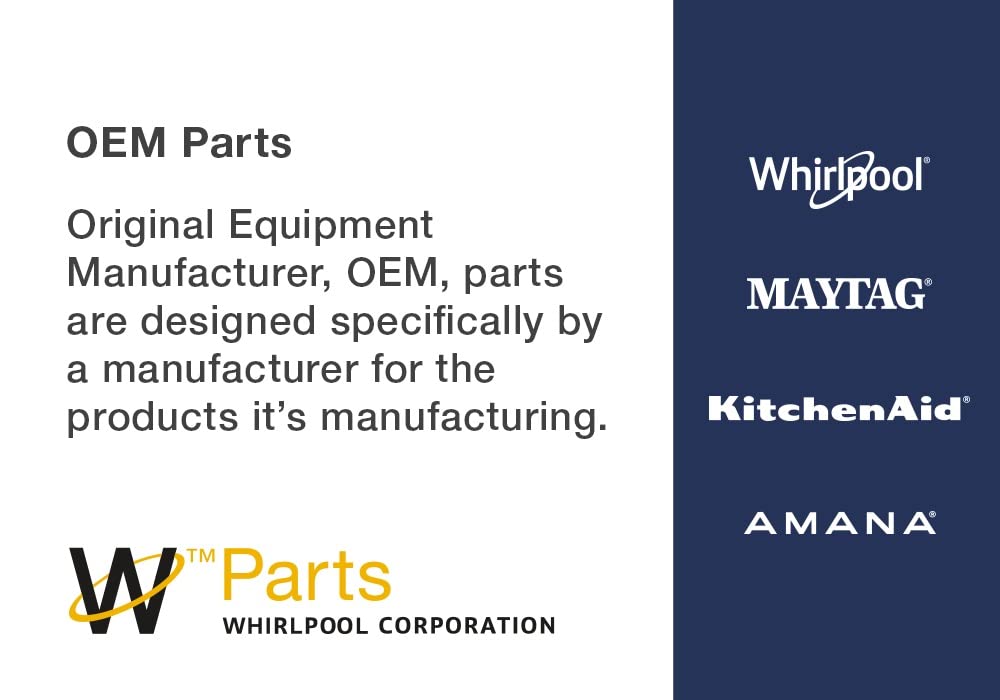 Whirlpool W10407216 Panel de juntas, gris