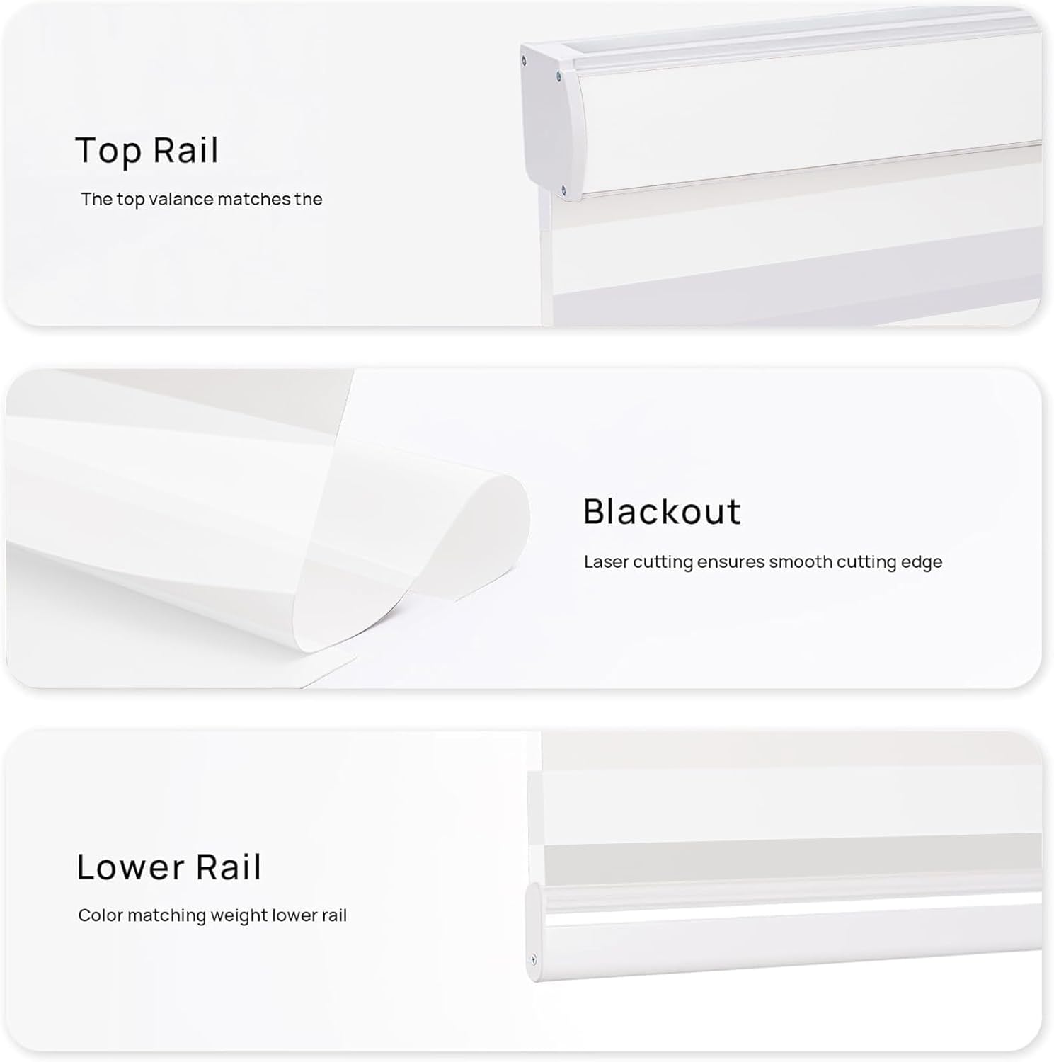 Blinhdome Zebra – Persianas y persianas sin cordones con diseño de cebra, enrollables, para filtrar la luz, oscurecimiento de la habitación, con