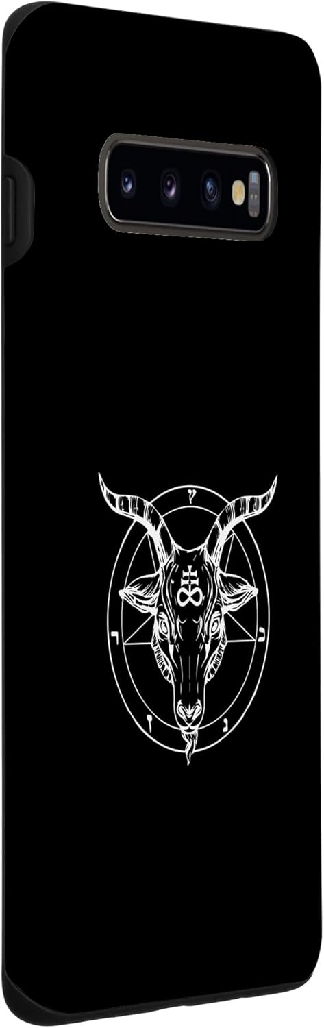 Galaxy S10+ Satanic Spirit Unleashed Alternative Occult Baphomet Case