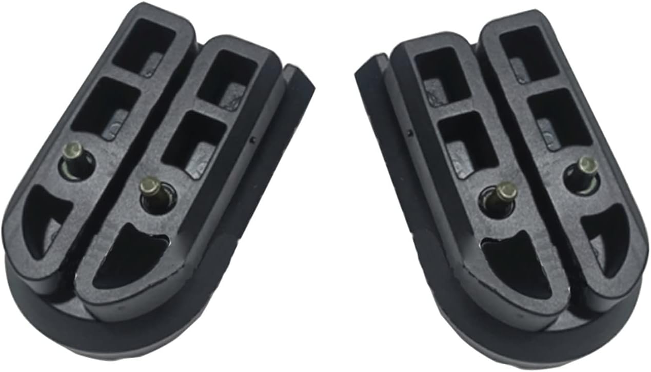 NaBeli Motorcycle Footrests Footpegs Front Left Right Compatible With Benelli TRK502 BJ500GS-A TRK 502 251 Foot Rests Pedals Footrest Rubber 1 Pair