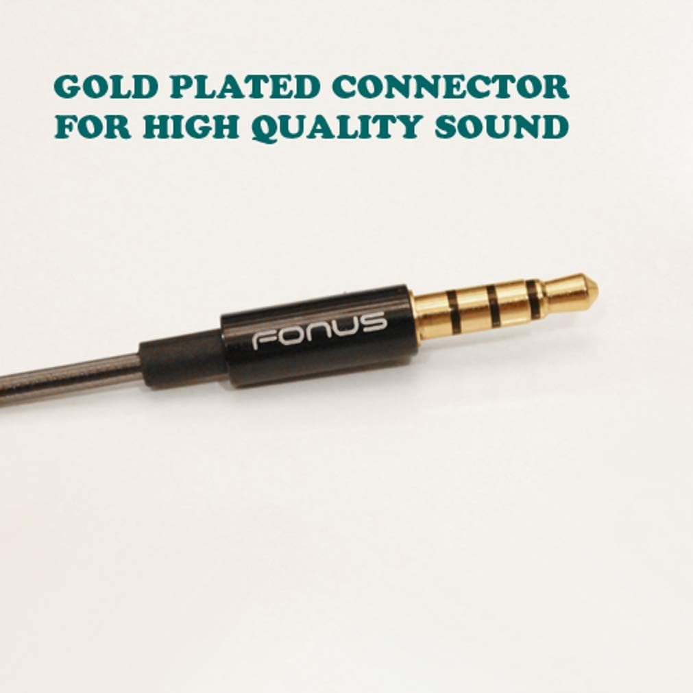 Auriculares con cable de sonido de alta fidelidad para teléfonos Galaxy A12 A32 A42 A51 A52 A71 A72 5G – Auriculares manos libres micrófono