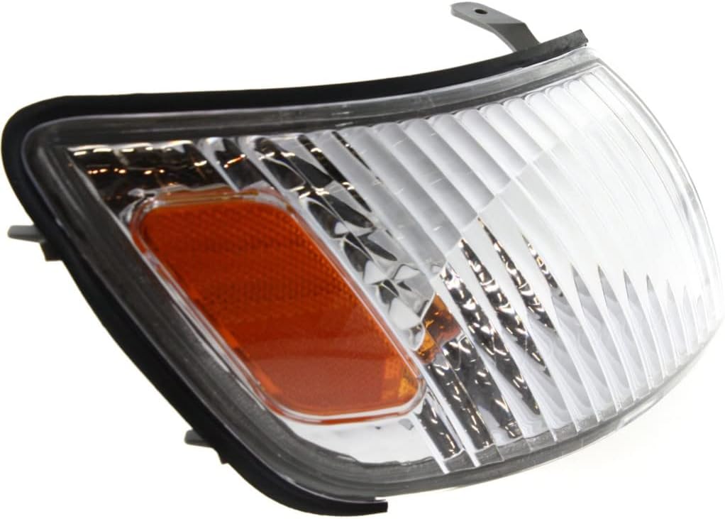 KarParts360 Para 2000 2001 Lexus ES300 Conjunto de luz de señal par lado conductor y pasajero wbombillas para LX2530108 LX2531108