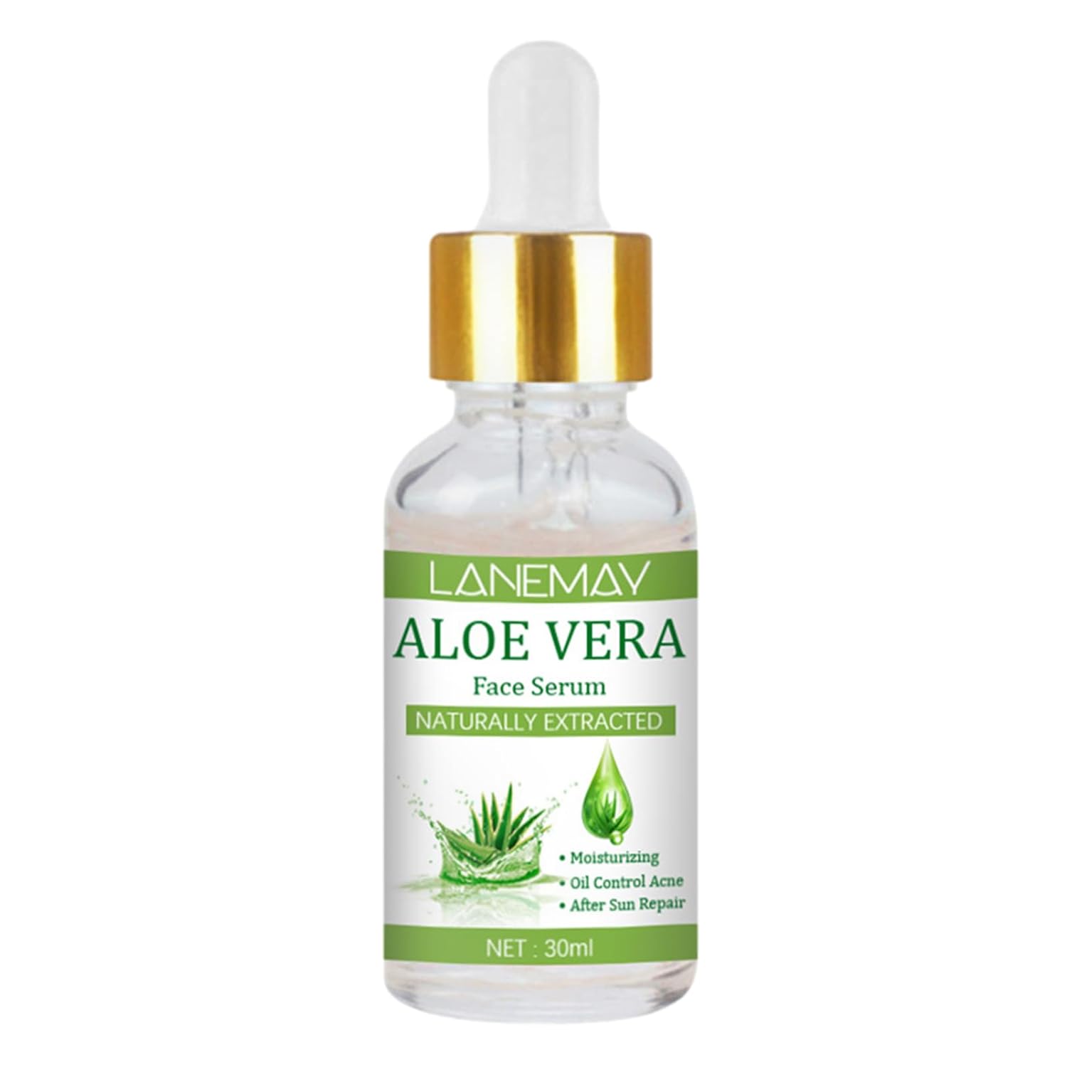 Suero facial de 1.0 fl oz, loción facial para productos de cuidado de la piel profunda y liviana, esencia facial para cuello, piel facial y codos