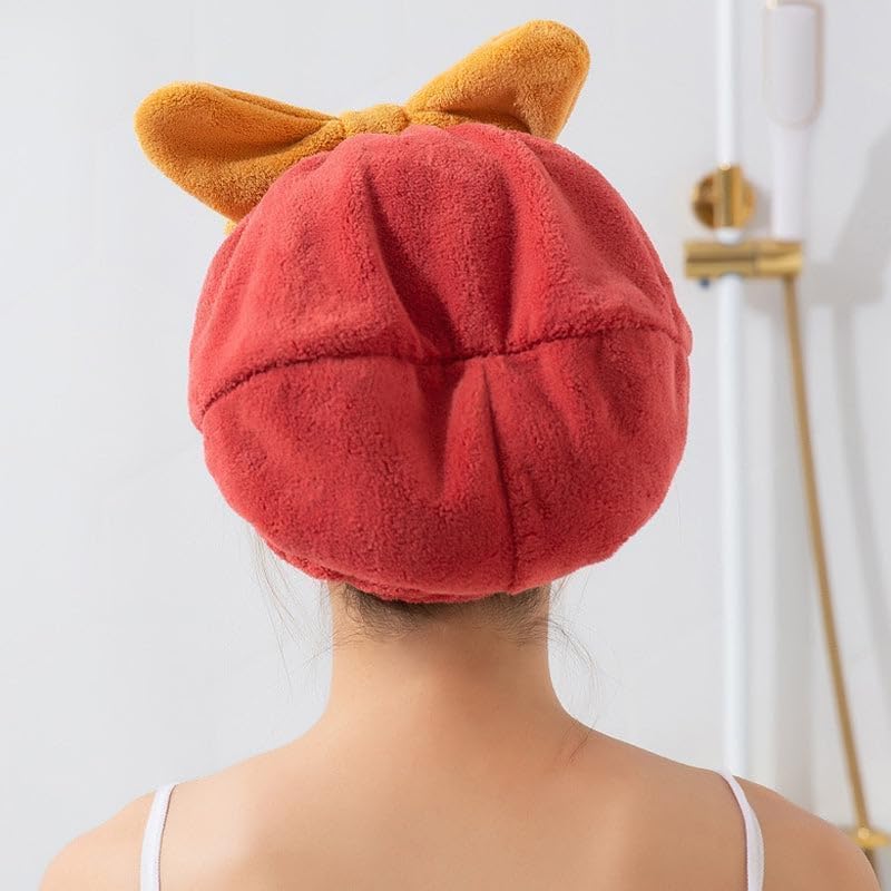 Toalla de pelo súper absorbente para cabello húmedo, toalla de microfibra para el cabello, toalla absorbente para el cabello, accesorios de baño
