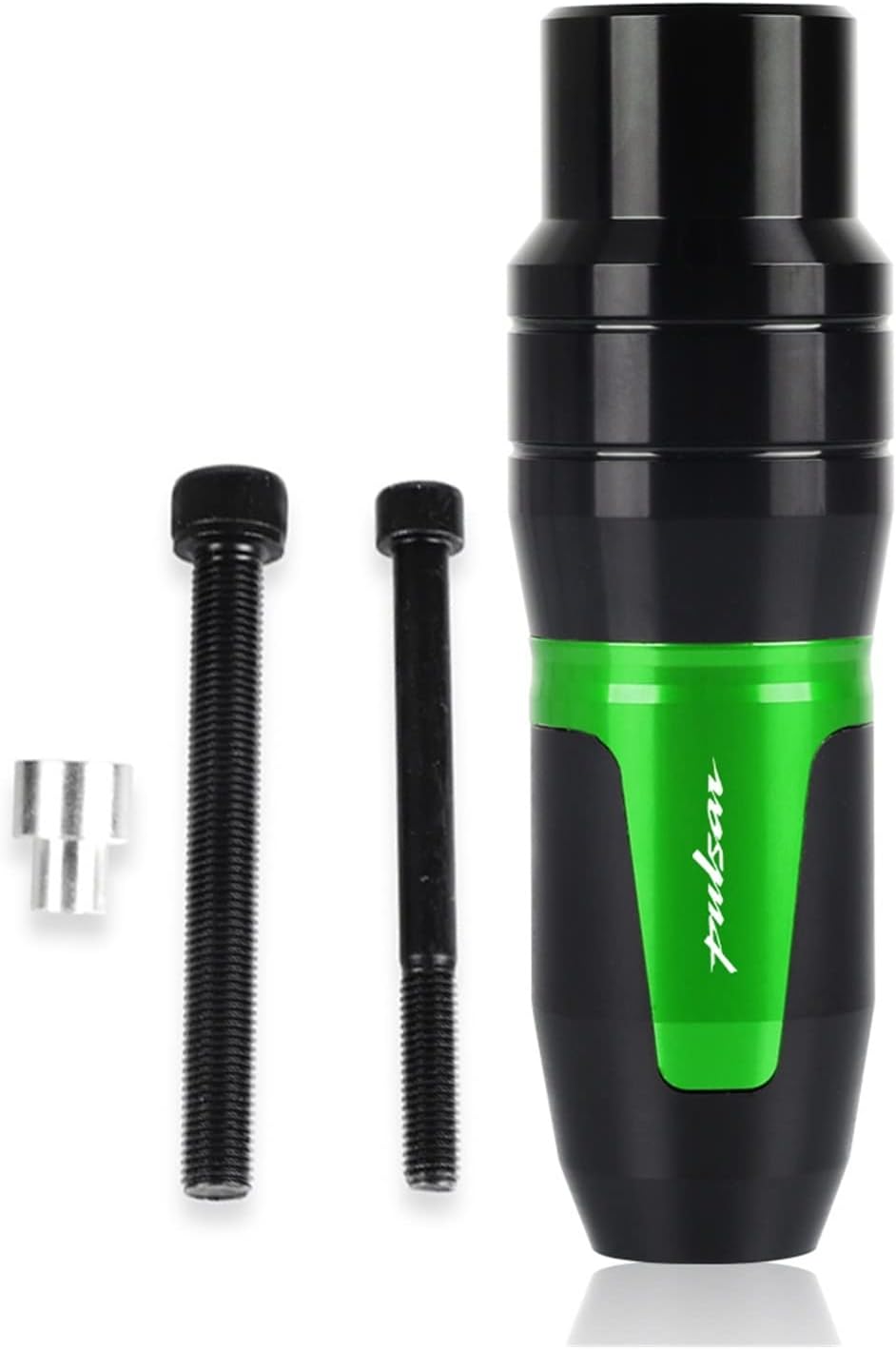 EHUNTR Powersports – Marco de escape deslizante para Bajaj Pulsar 200 NS200 RS200 AS Motocicleta CNC Accesorios Marco de Escape Sliders Almohadillas