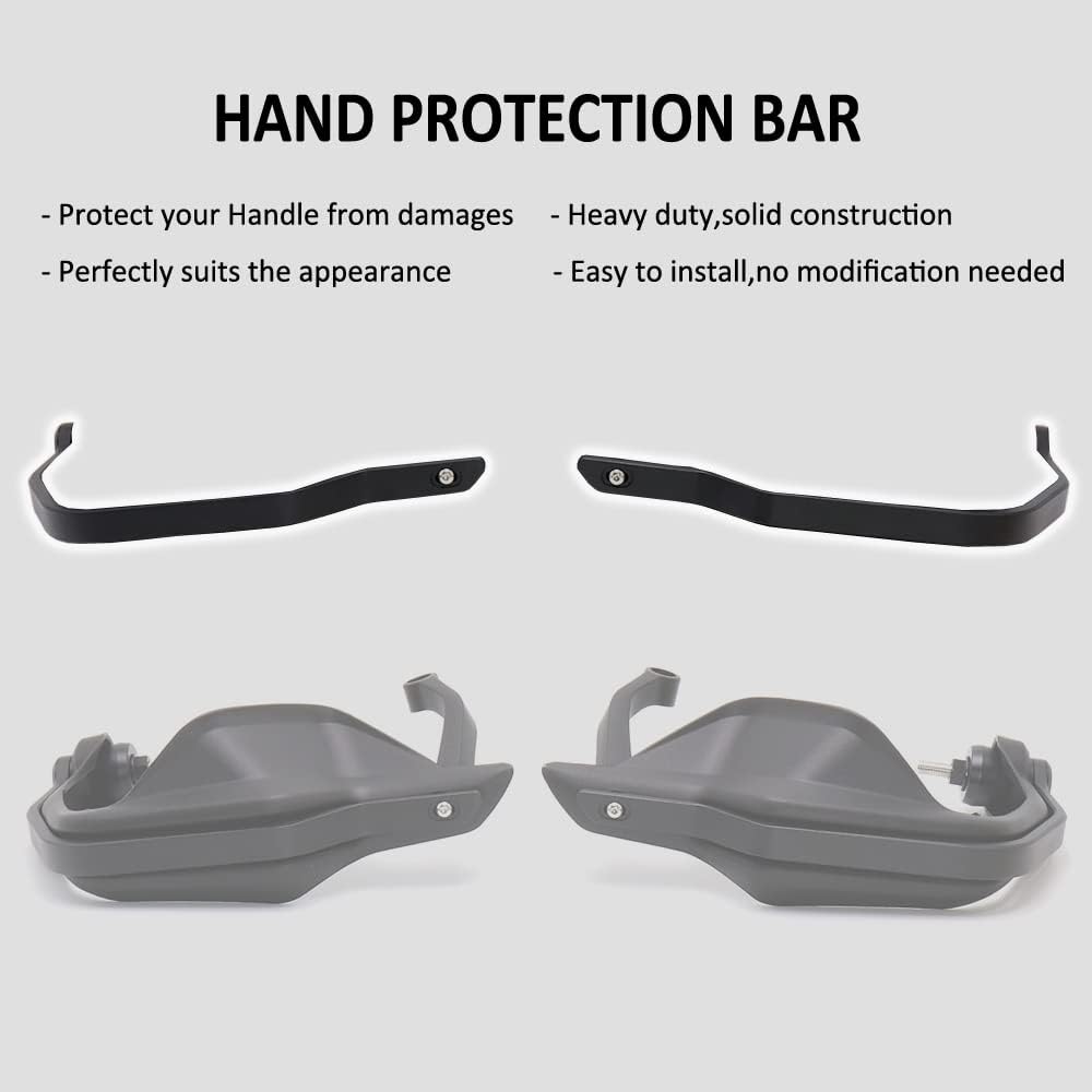 Protectores de mano para palanca de embrague de freno de parabrisas protector de mano apto para BMW R1200GS R1250GS F800GS S1000XR F750GS F850GS