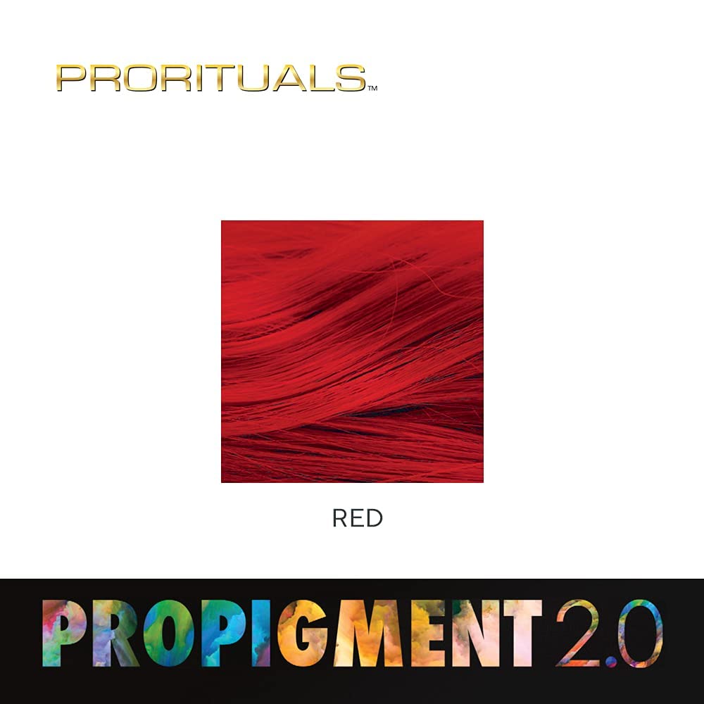 Prorituals ProPigment 2.0 – Tinte profesional para el cabello, tinte para cabello rojo permanente, color vibrante, tinte para el cabello rojo con