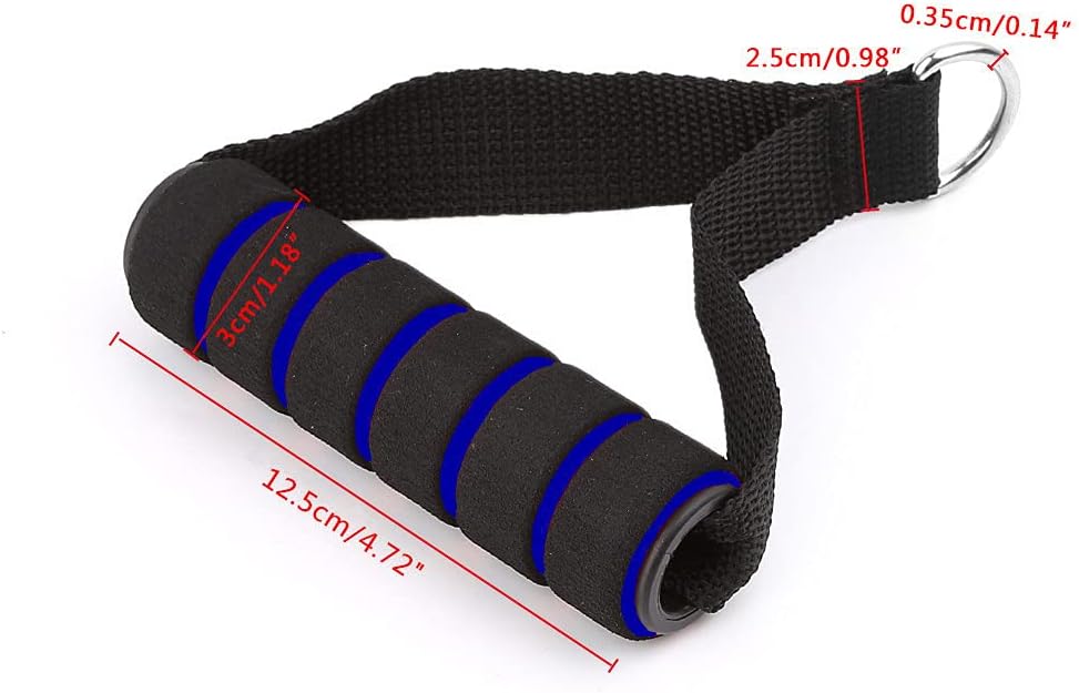 1 par de asas de ejercicio resistentes de repuesto para cables, accesorios de máquina, equipo de fitness, decoración de conejo, guirnalda, corona,