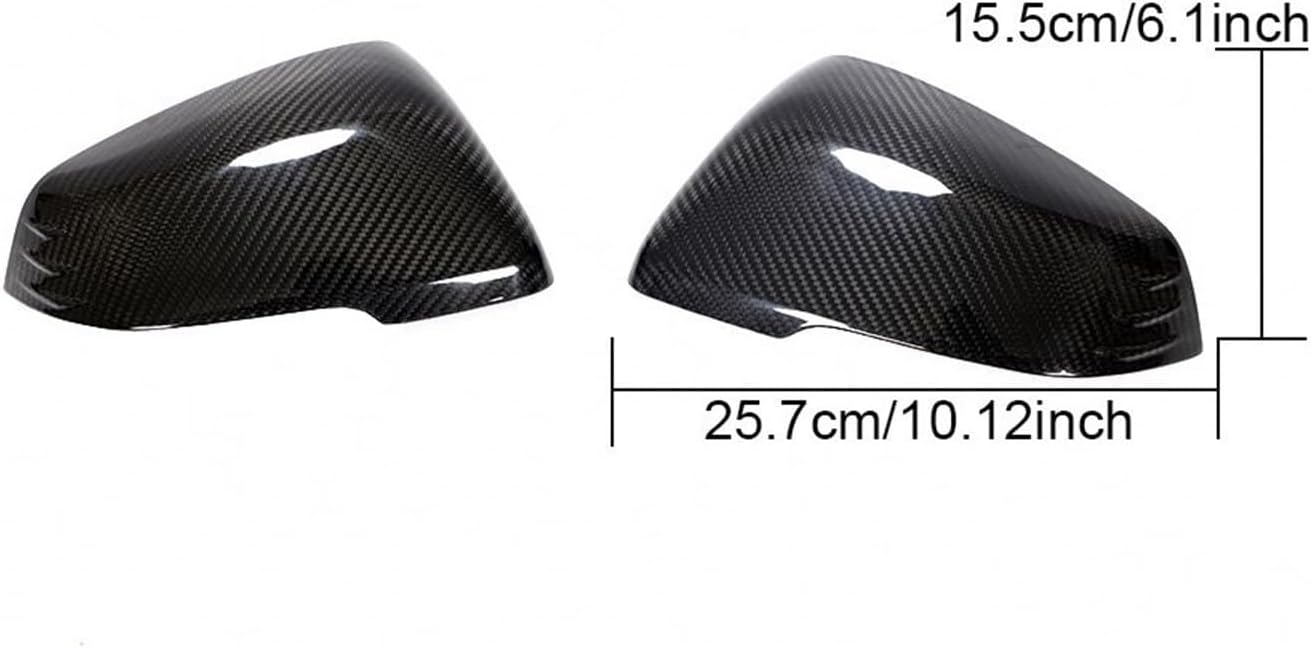 Modify Luxury Dry Carbon Fiber Car Rearview Mirror Covers for Toyota Supra A90 2019-2020