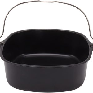 TOPINCN Accesorios para freidora de aire para tartas, latas de pastel, revestimiento antiadherente, barril para hornear, pastel de metal, sartén TOPINCN Accesorios para freidora de aire para tartas, latas de pastel, revestimiento antiadherente, barril para hornear, pastel de metal, sartén