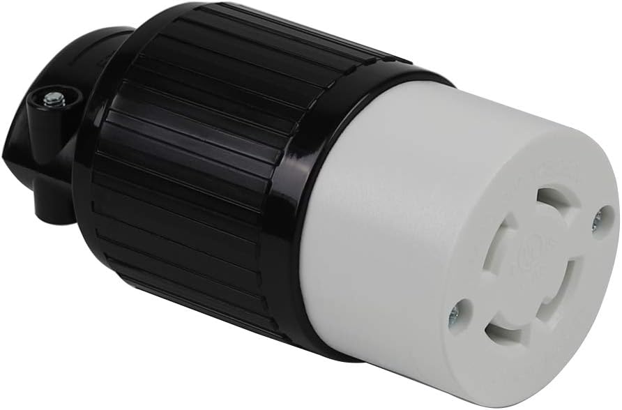 Nema L14-30R 30A 125250V 3 polos 4 cables Conector de receptáculo hembra de bloqueo de grado industrial, bloqueo giratorio industrial L14-30