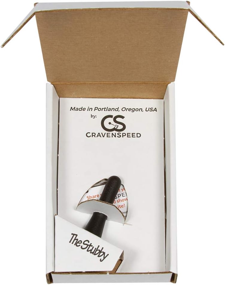 CravenSpeed Stubby Jr Antena compatible con Mazda 2 2007-2014  2 pulgadas  Reemplazo de antena corta  Fabricado en los Estados Unidos