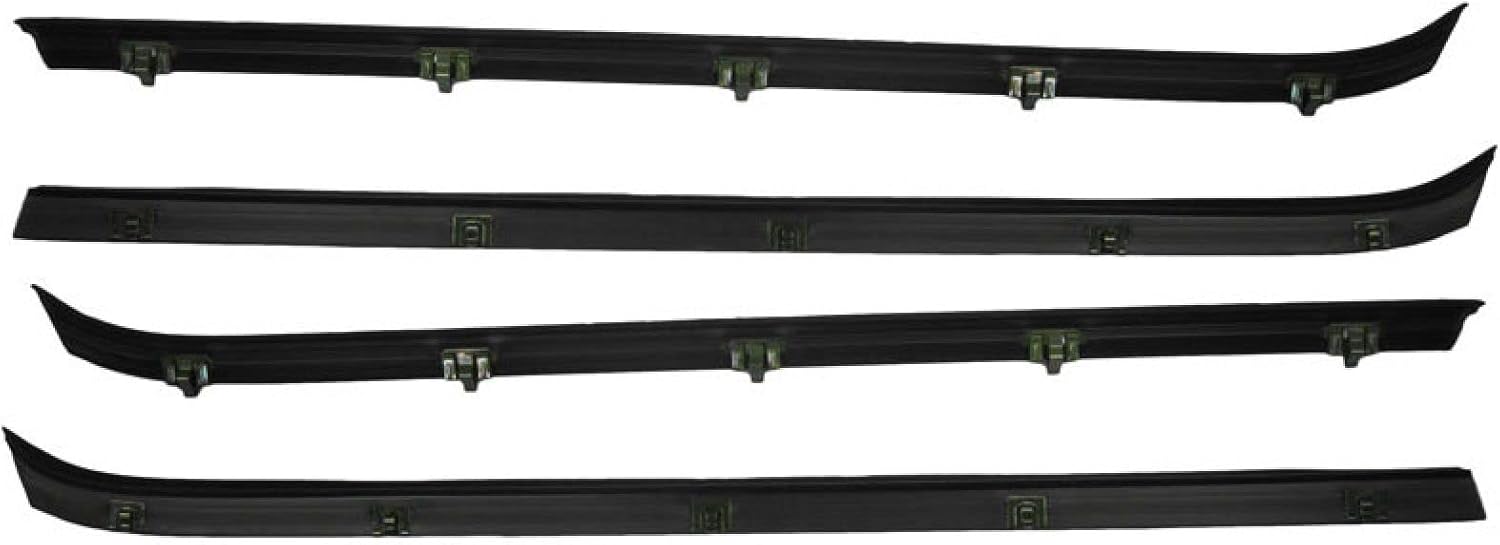 Juego de burlete de fieltro para ventana para GMC Chevy 1500 Jimmy Pickup Truck C10 K10
