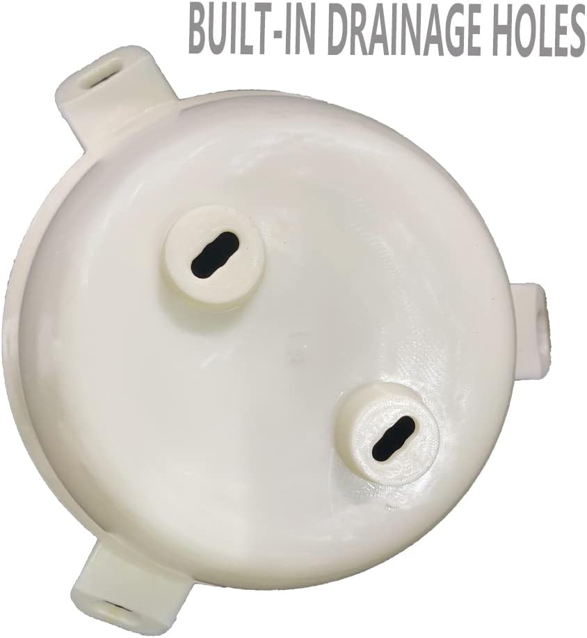 Molde para maceta, molde de hormigón grande para hacer macetas, molde de concreto de 16.2 x 16.2 x 7.9 pulgadas, molde de maceta para decoración de