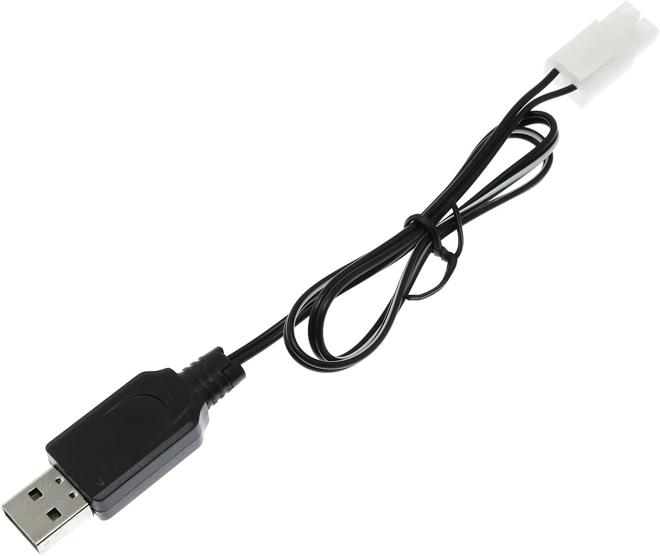 Cargador USB RLECS Ni-Cd, KET-2P, 7.2V Cargador USB Cable de carga para camión RC Excavadora RC Battleship Rifle Airsoft Cargador eléctrico de