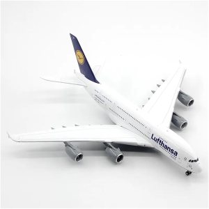 Scale Airplane Model 1400 for Lufthansa Airbus A380 Airplane Model Alloy Aircraft Model Die Cast Airplane Model Exquisite Collection Gift Scale Airplane Model 1400 for Lufthansa Airbus A380 Airplane Model Alloy Aircraft Model Die Cast Airplane Model Exquisite Collection Gift