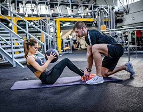 Max4out SlamWall Ball – Equipo de gimnasio con superficie texturizada para ejercicios de fuerza y acondicionamiento, entrenamiento cruzado,