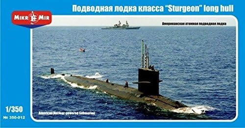 U.S. NUCLEAR-POWERED SUBMARINE ‘STURGEON’ , LONG HULL 1350 MICRO-MIR 350-012