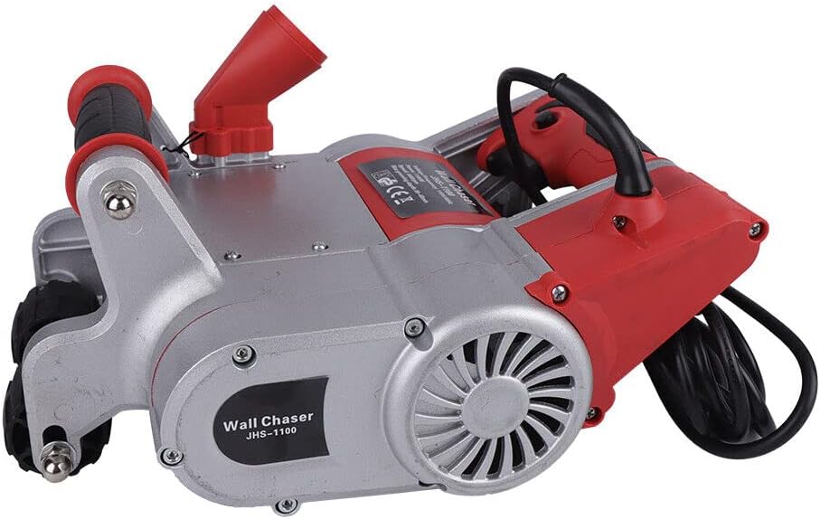Cortadora eléctrica del surco de la pared Máquina de ranurado de hormigón para ladrillo Granito Mármol Hormigón 170MM Hoja