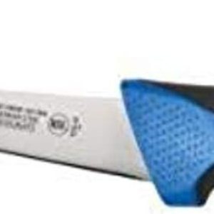 Winco Sof-Tek, cuchillo deshuesador de 6 pulgadas, curvado, mango de agarre suave, platanegroazul Winco Sof-Tek, cuchillo deshuesador de 6 pulgadas, curvado, mango de agarre suave, platanegroazul