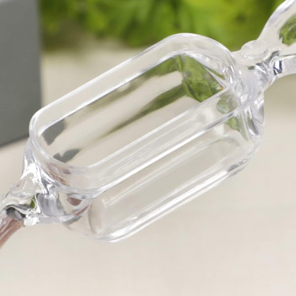 50 piezas de mini caja transparente en forma de caramelo, caja de almacenamiento de joyas transparente contenedor de plástico de viaje, caja de